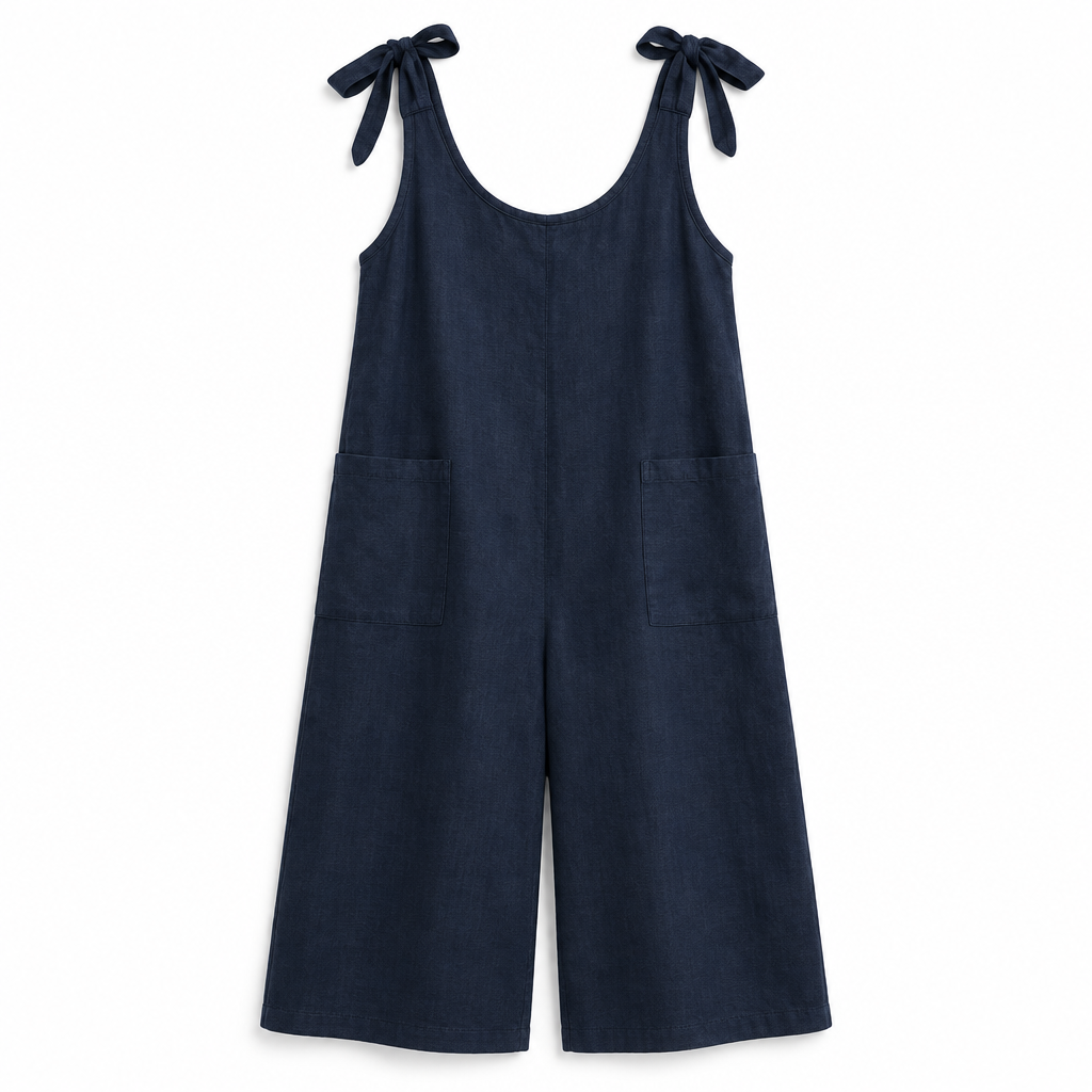 Grounded - Short Jumpsuit - Navy