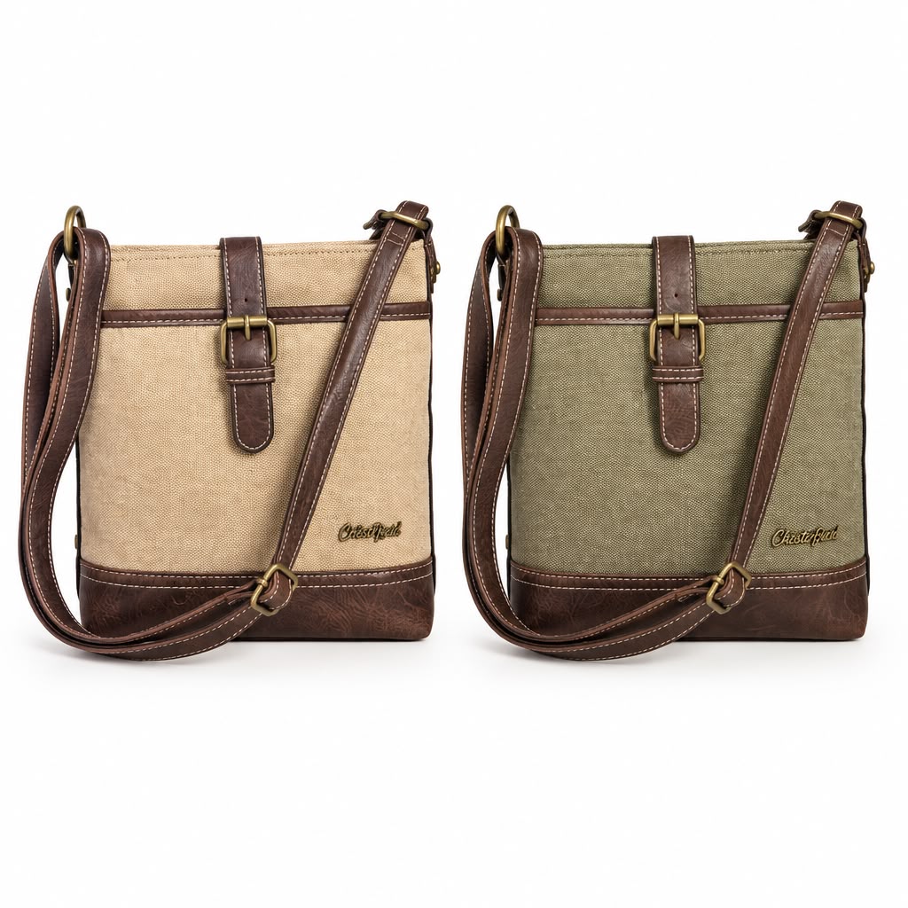 Cotton Road - Canvas crosbody bag